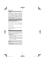 Preview for 324 page of Hitachi DH 36DL Handling Instructions Manual