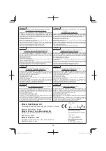 Preview for 347 page of Hitachi DH 36DL Handling Instructions Manual