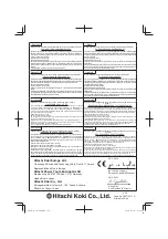 Preview for 348 page of Hitachi DH 36DL Handling Instructions Manual