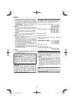 Preview for 14 page of Hitachi DH 36DPA Handling Instructions Manual