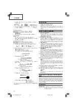 Preview for 20 page of Hitachi dh 38ss Handing Instructions