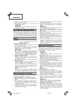 Preview for 32 page of Hitachi dh 38ss Handing Instructions