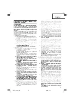 Preview for 35 page of Hitachi dh 38ss Handing Instructions