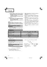 Preview for 42 page of Hitachi dh 38ss Handing Instructions