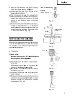 Предварительный просмотр 13 страницы Hitachi DH 40FA Instruction And Safety Manual