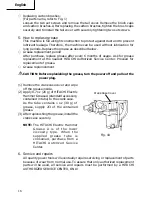 Предварительный просмотр 16 страницы Hitachi DH 40FA Instruction And Safety Manual