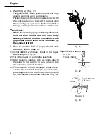 Предварительный просмотр 14 страницы Hitachi DH 40MR Instruction And Safety Manual