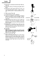 Предварительный просмотр 16 страницы Hitachi DH 40MR Instruction And Safety Manual