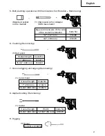 Предварительный просмотр 21 страницы Hitachi DH 40MR Instruction And Safety Manual