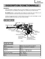 Предварительный просмотр 29 страницы Hitachi DH 40MR Instruction And Safety Manual