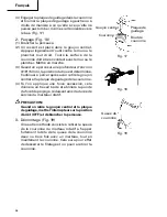 Предварительный просмотр 36 страницы Hitachi DH 40MR Instruction And Safety Manual