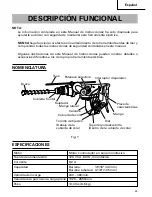 Предварительный просмотр 49 страницы Hitachi DH 40MR Instruction And Safety Manual