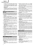 Preview for 12 page of Hitachi DH 40SA Handling Instructions Manual