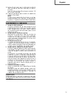 Preview for 13 page of Hitachi DH 40SA Handling Instructions Manual