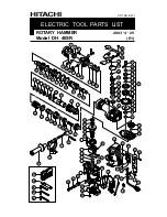 Предварительный просмотр 31 страницы Hitachi DH 40SR Service Manual And Technical Data