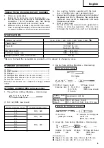 Предварительный просмотр 7 страницы Hitachi DH 45ME Handling Instructions Manual