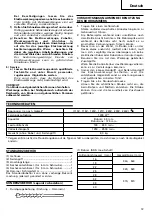 Предварительный просмотр 13 страницы Hitachi DH 45ME Handling Instructions Manual