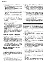 Предварительный просмотр 16 страницы Hitachi DH 45ME Handling Instructions Manual