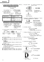 Предварительный просмотр 20 страницы Hitachi DH 45ME Handling Instructions Manual