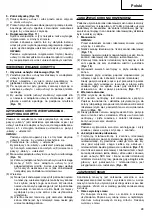 Предварительный просмотр 29 страницы Hitachi DH 45ME Handling Instructions Manual