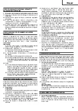 Предварительный просмотр 35 страницы Hitachi DH 45ME Handling Instructions Manual