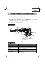 Предварительный просмотр 9 страницы Hitachi DH 45MR Safety Instructions And Instruction Manual