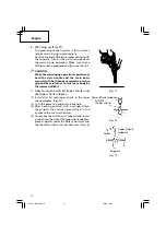 Предварительный просмотр 14 страницы Hitachi DH 45MR Safety Instructions And Instruction Manual