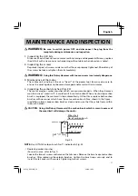 Предварительный просмотр 17 страницы Hitachi DH 45MR Safety Instructions And Instruction Manual