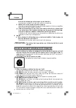 Предварительный просмотр 26 страницы Hitachi DH 45MR Safety Instructions And Instruction Manual