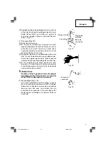 Предварительный просмотр 37 страницы Hitachi DH 45MR Safety Instructions And Instruction Manual