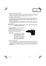 Предварительный просмотр 39 страницы Hitachi DH 45MR Safety Instructions And Instruction Manual