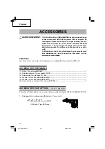 Предварительный просмотр 40 страницы Hitachi DH 45MR Safety Instructions And Instruction Manual