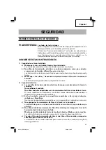 Предварительный просмотр 45 страницы Hitachi DH 45MR Safety Instructions And Instruction Manual