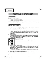 Предварительный просмотр 52 страницы Hitachi DH 45MR Safety Instructions And Instruction Manual