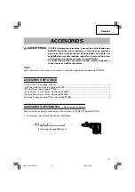 Предварительный просмотр 61 страницы Hitachi DH 45MR Safety Instructions And Instruction Manual