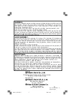 Предварительный просмотр 68 страницы Hitachi DH 45MR Safety Instructions And Instruction Manual