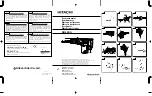 Предварительный просмотр 1 страницы Hitachi DH 45SA Handling Instructions Manual