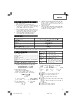 Предварительный просмотр 7 страницы Hitachi DH 45SA Handling Instructions Manual