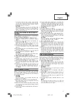 Предварительный просмотр 9 страницы Hitachi DH 45SA Handling Instructions Manual