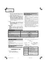 Предварительный просмотр 18 страницы Hitachi DH 45SA Handling Instructions Manual