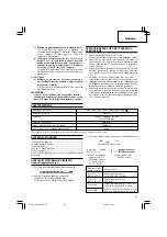 Предварительный просмотр 23 страницы Hitachi DH 45SA Handling Instructions Manual