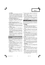 Предварительный просмотр 25 страницы Hitachi DH 45SA Handling Instructions Manual