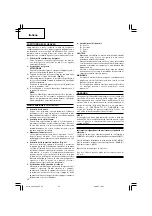 Предварительный просмотр 26 страницы Hitachi DH 45SA Handling Instructions Manual