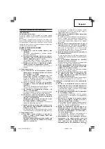 Предварительный просмотр 33 страницы Hitachi DH 45SA Handling Instructions Manual