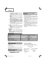 Предварительный просмотр 34 страницы Hitachi DH 45SA Handling Instructions Manual