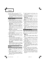 Предварительный просмотр 36 страницы Hitachi DH 45SA Handling Instructions Manual