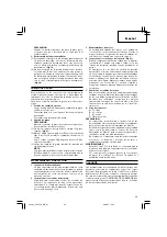 Предварительный просмотр 37 страницы Hitachi DH 45SA Handling Instructions Manual