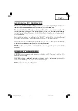 Предварительный просмотр 3 страницы Hitachi DH 50SB Instruction Manual