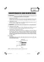 Предварительный просмотр 15 страницы Hitachi DH 50SB Instruction Manual