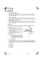 Предварительный просмотр 16 страницы Hitachi DH 50SB Instruction Manual